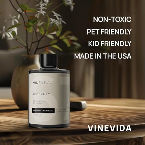 VINEVIDA [16 Fl Oz] Spa Retreat Fragrance Oil for Cold Air Diffusers - Essential Oils for Diffuser Oil Refill & Air Freshener Room Spray - Image 5