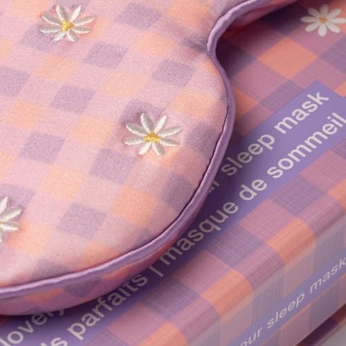 Slip Silk Contour Sleep Mask, Posie - Lash-Friendly Design, Blocks Light - Image 4