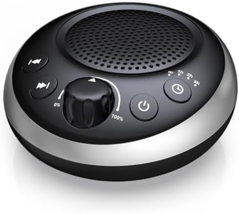 Sound Machine Loud White Noise Machine Nonstop Brown Noise Sleep Machine 30 Soothing Sounds for Baby Kids Adults Pink Noise Sounds Machine 36-Level Vol 4 Timer Memory Function for Home Travel Office by iDealSleep