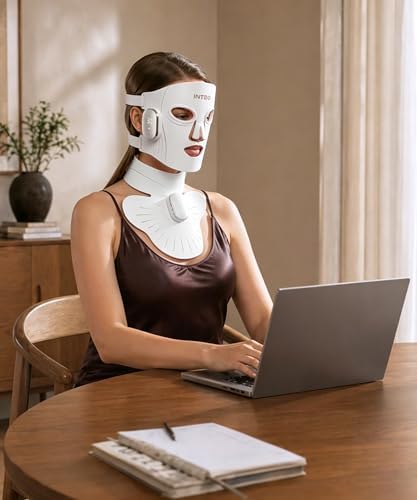 Red Light Therapy Mask for Face & Neck, 850nm NIR & 660nm Red LED, 4 Modes - Image 6