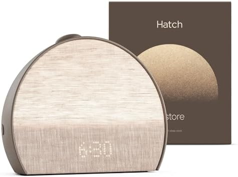 Hatch Restore 3 Sunrise Alarm Clock & Sound Machine, Smart Light (Cocoa) by Unknown
