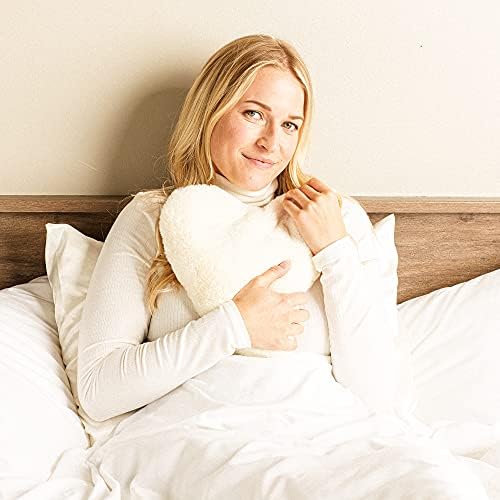 Bucky Hot & Cold Therapy Spa Collection, Ultra Luxe Heart Warmer, Plush Cream - Image 5