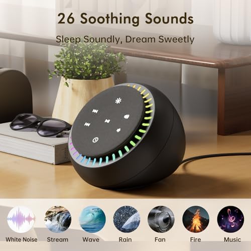 DreamSky Sound Machine for Sleep, White Noise for Sleeping Adults & Baby - Image 2