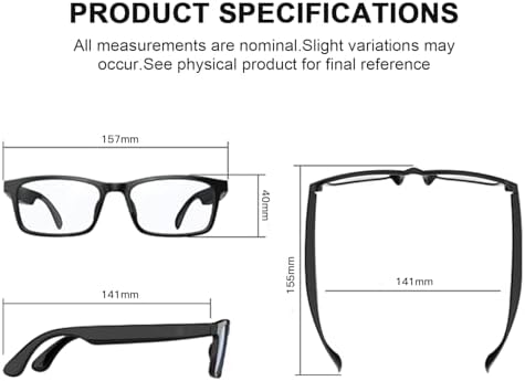 Bluetooth Audio Glasses, Open-Ear, Polarized, Men & Women - Image 7