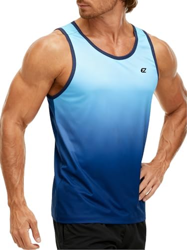 EZRUN Men's Quick Dry Workout Tank Top UPF 50+ Sweat-Wicking Gym Shirt - Image 6