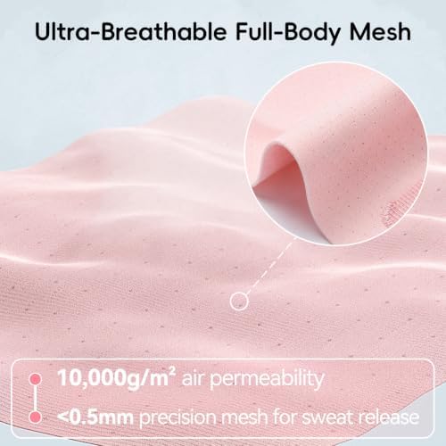 babaka Posture Corrector for Women, Invisible Lightweight Adjustable Back Brace for Upper and Lower Back Pain Relief, Hunchback, Hump, Scoliosis, Thoracic, Spine Corrector Under Clothes (Pink, Small, Waist: 25''-30'') - Image 6