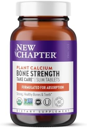 New Chapter Bone Strength Take Care Supplement, 60 Slim Tablets by NewChapter