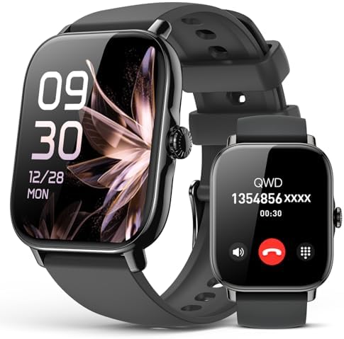 Smart Watch for Women Men- Answer/Make Call, 2025 IP68 Waterproof Fitness Step Tracker Watch with Sleep Monitor/Activity Counter/110+ Sport Mode, Smartwatch for Andriod iPhone iOS Samsung Compatible by PayBay