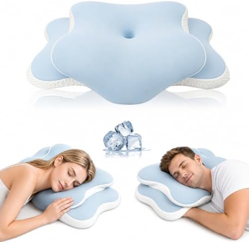 Ergo Cervical Neck Pillow, Memory Foam Contour Pillow for Side Sleepers by Unknown