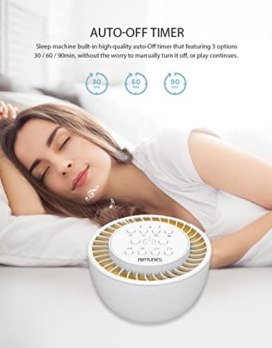 White Noise Sound Machine w/ 36 Soothing Sounds, SM136 Enjoy Your Sleep with This Great Noise Machine - Image 6