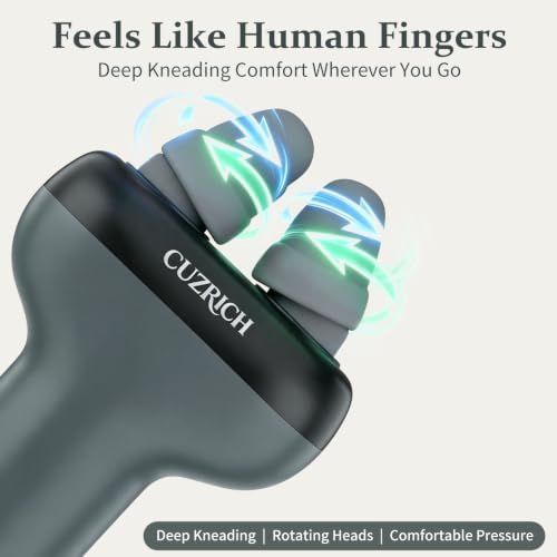 Mini Portable Handheld Kneading Massager for Neck, Shoulders & More - Image 2