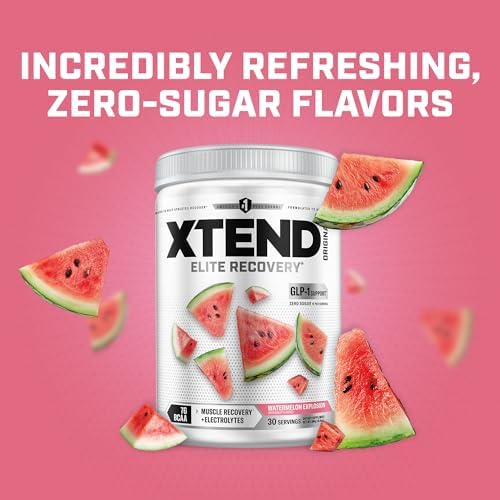Xtend Original BCAA Powder, Zero Sugar, Watermelon Explosion, 30 Serv - Image 5