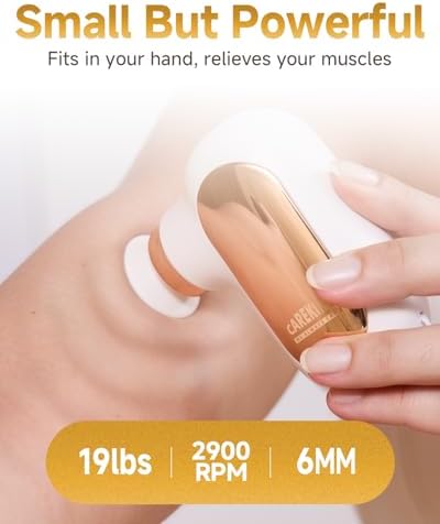 Mini Massage Gun Travel Size, Powerful Small Massager FSA-HSA Eligible - Image 2
