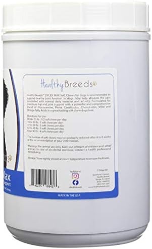 Healthy Breeds Lagotti Romagnoli Z-Flex Max Dog Hip and Joint Support 180 Count - Image 2