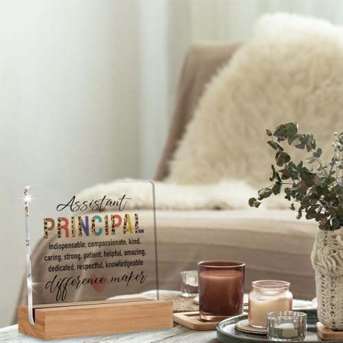 Assistant Principal Appreciation Gifts for Women Men, Thank You Gifts - Image 3