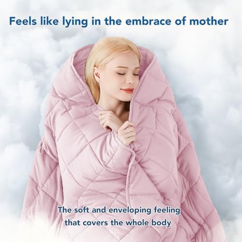 Topcee Weighted Blanket (20lbs 80"x87" King Size) Soft Cooling Heavy Blanket Sleeping, Apply to 190-210 lbs Body, Thick Breathable Blanket with Glass Bead, Easy Care - Image 3