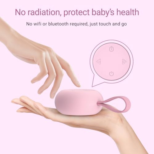 Portable Baby Sound Machine & Essentials for Babies & Kids-Pink - Image 6