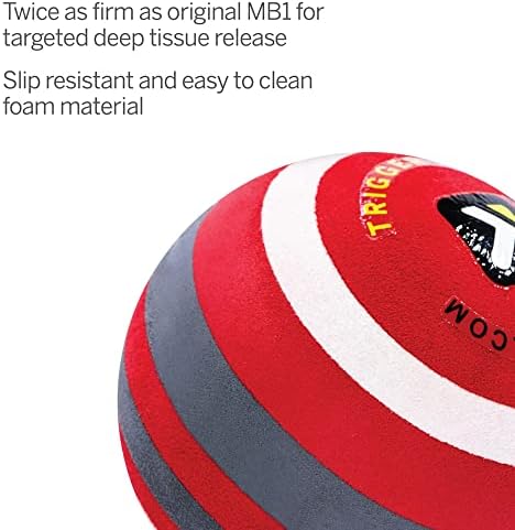 Trigger Point Performance TriggerPoint Foam Massage Ball for Deep-Tissue Massage, MBX Extra Firm (2.6-inch) - Image 4