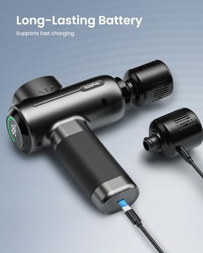 RENPHO Active+ Thermacool Massage Gun, Heat and Cold, App, Video Tutorials - Image 6