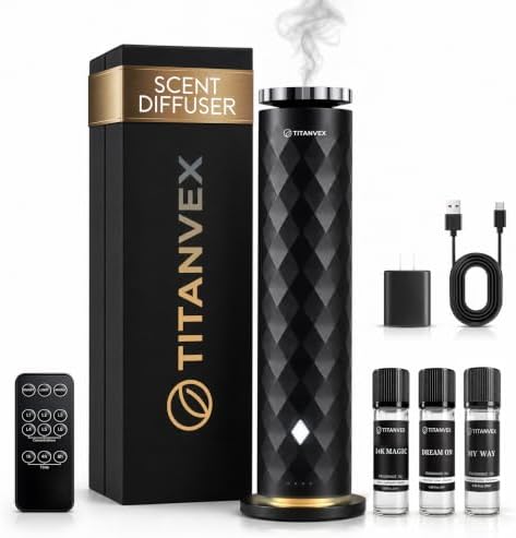 Cordless Hotel Scent Diffuser, Waterless Cold Air Oil Diffuser by Unknown