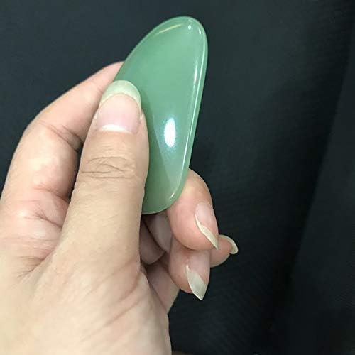 Gua Sha Facials Tools for Eyes Massage Tools Board Natural Jade Stone for SPA Acupuncture Therapy Trigger Point Treatment - Image 7