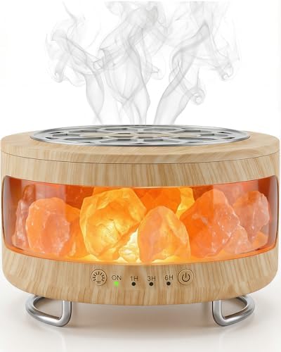 Essential Oil Diffuser with Himalayan Salt Lamp, Scent Diffusers for Home by Unknown