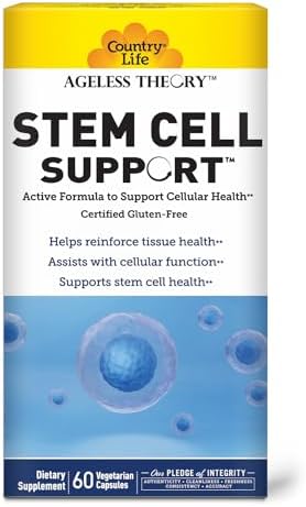 Country Life Ageless Theory Stem Cell Support, 60 Vegetarian Capsules - Image 2