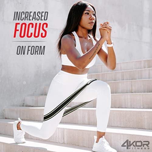 4KOR Fitness Resistance Loop Band Set, Perfect for Crossfit, Yoga, Physical Therapy, and Booty Building - Image 6