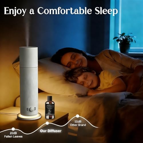 Waterless Essential Oil Diffuser, Scent Air Machine for Home with Hotel Scent Oil, Covers Up to 1000 Sq.Ft, Adjustable Mist & Timer, Hotel and Commercial Use - Image 6