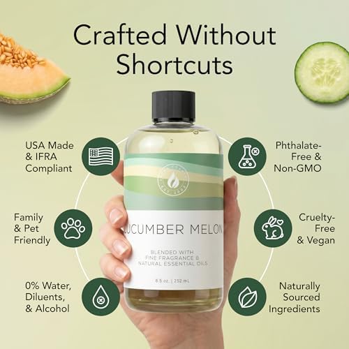 Aroma Country Cucumber Melon Luxury Diffuser Oil Refill (4 Fl Oz) - Image 5