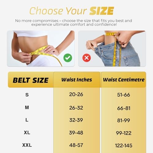 Lower Back Support Belt for Men & Women, Back Brace for Lower Back Pain Relief, Breathable Lumbar Support with 6 Stays & Dual Adjustable Straps, Medium (26”–32”) - Image 7