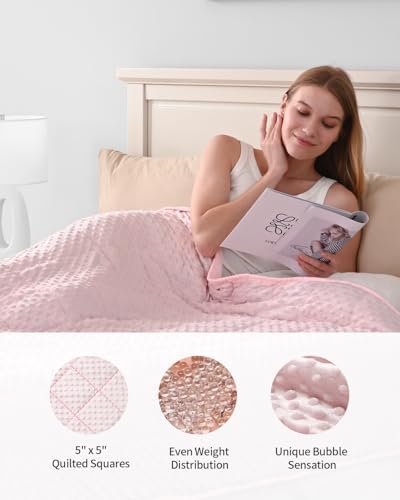 Mr. Sandman Weighted Blanket for Adults, Full Size 12 lbs, 48 x 72 Inches - Image 4