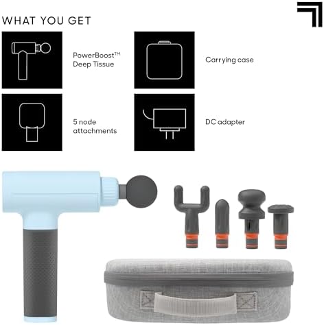 Sharper Image Powerboost Deep Tissue Percussion Massage Gun 2026 Version - Image 6