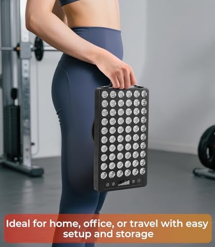 Red Light Therapy for Body Face 300W, 660nm 850nm Near Infrared Light Therapy Panel with 60 Dual Chip LED Device - Image 7
