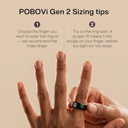 POBOVi Gen 2 Sizing Kit - Size Before You Buy Gen 2 - Unique Sizing, Not Standard Ring Sizing - Image 4
