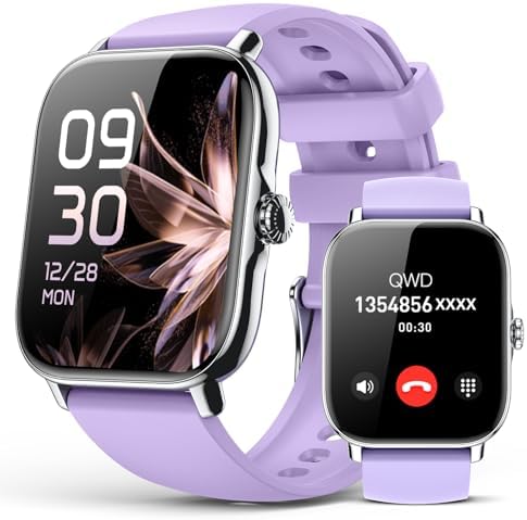 Smart Watch for Women Men- Answer/Make Call, 2025 IP68 Waterproof Fitness Step Sleep Tracker Watch with Monitor Activity Counter Smartwatch for Andriod iPhone iOS Samsung Compatible by PayBay