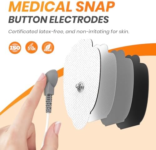 AVCOO TENS Unit Pads Combination Set 20 Pcs, Latex-Free, 50 Times of Use - Image 5