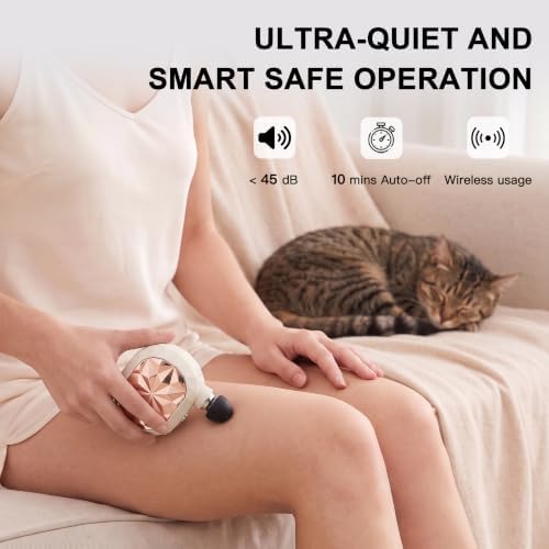 Mini Massage Gun, Diamond Design Massage Gun Deep Tissue for Pocket - Image 6