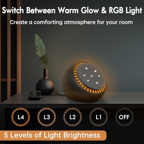 DreamSky Sound Machine for Sleep, White Noise for Sleeping Adults & Baby - Image 4
