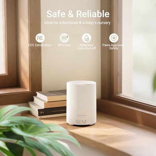 ASAKUKI Essential Oil Diffuser for Home 300 ml Quiet - Image 2