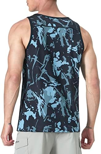EZRUN Men's Quick Dry Workout Tank Top UPF 50+ Sweat-Wicking Gym Shirt - Image 3