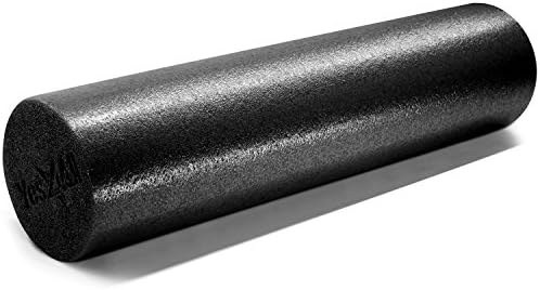 Yes4All Medium Firm Round PE Foam Roller 12, 18, 24, 36 Inches for Pilates, Yoga, Stretching, Balance & Core Exercises by Unknown
