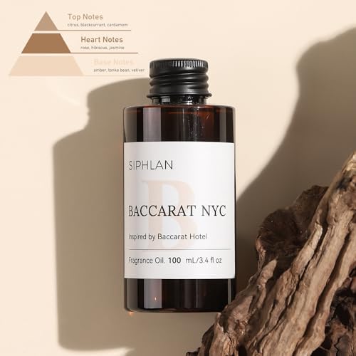 Baccarat Hotel Collection Diffuser Oil – 100mL Luxury Aromatherapy Essential Oil for Diffusers & Waterless Diffusers – Premium Fragrance for Home & Office - Image 3