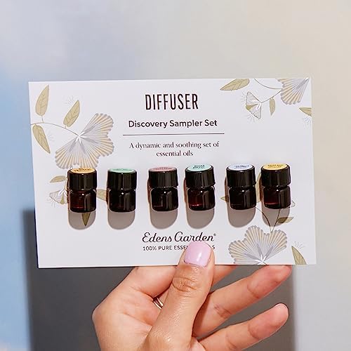 Edens Garden Essential Oils Diffuser Discovery 6 Set – 100% Pure Therapeutic Grade, Undiluted, Natural Aromatherapy Oil for Home Diffusers & Humidifiers – Holistic Gift for Men & Women, .92 ml/6 Pack - Image 3
