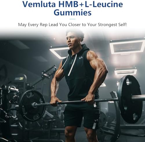 2 Packs HMB and Leucine Supplements Gummies for Men, Women - 4500MG, HMB ＆ Leucine for Muscle Recovery & Growth Support, Non-GMO, Gluten-Free, Adults & Elder, Apple Flavor, 120 Counts - Image 7
