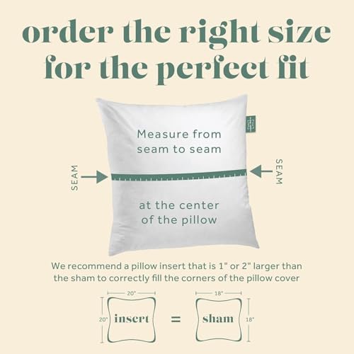 ComfyDown 14x16 Throw Pillow Insert, Down & Feather Fill, 100% Cotton Cover, Made in USA – Premium Soft Decorative Pillow Form Sham Stuffer for Bed, Sofa & Couch - Image 2