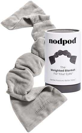 nodpod Patented Gentle Pressure Sleep Mask, Weighted Eye Mask by nodpod