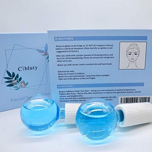 ICE Globes for Facial, 2 PCS Facial Globes for Massage Tool, Facial Roller Cold Skin Massagers, Tighten Skin, Reduce Puffiness and Dark Circles, Enhance Circulation - Image 5