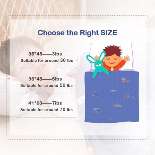Sivio Cotton Weighted Blanket for Sleeping, 36"x48" 5 lbs - Image 5
