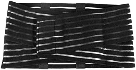 OTC Lumbosacral Support, 7-inch Lower Back, Lightweight Compression, Elastic, Black, X-Large - Image 4